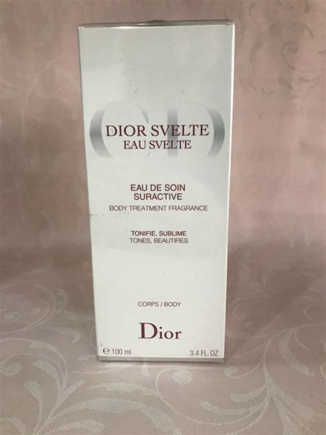 dior eau svelte body treatment fragrance 100 ml|eau svelte perfume Dior.